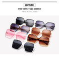 Gradient Plastic Fashion Women Oversize Sunglasses