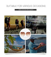 Gradient Plastic Fashion Women Oversize Sunglasses
