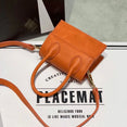 Mini Small Square Leather Women's Handbag