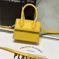 Mini Small Square Leather Women's Handbag
