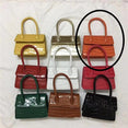 Mini Small Square Leather Women's Handbag