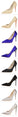 Thin Heel High Heels Pointed Toe Ladies Shoes