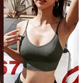 Push Up Seamless Crop Top Bra