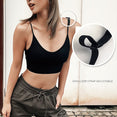 Push Up Seamless Crop Top Bra