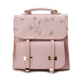 Teenage Girls High Quality Leather Backpack