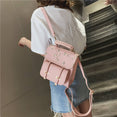 Teenage Girls High Quality Leather Backpack