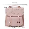 Teenage Girls High Quality Leather Backpack