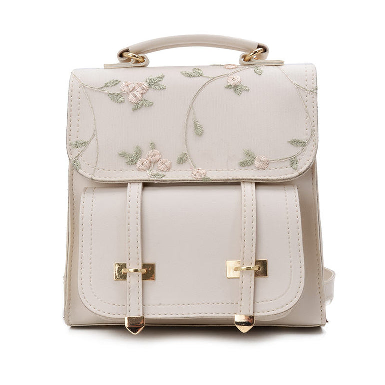 Teenage Girls High Quality Leather Backpack