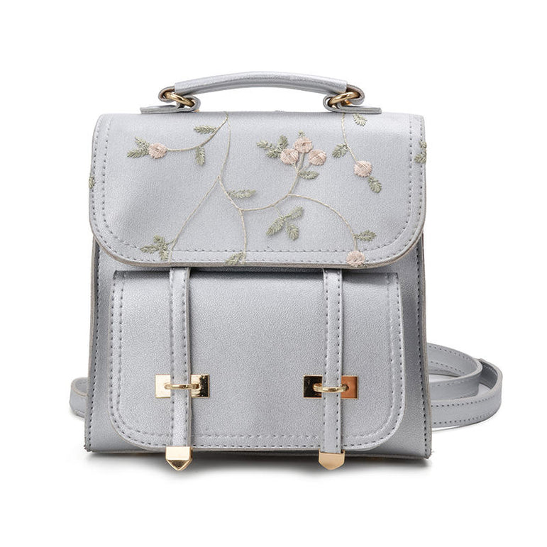 Teenage Girls High Quality Leather Backpack
