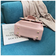 Teenage Girls High Quality Leather Backpack