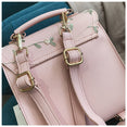 Teenage Girls High Quality Leather Backpack