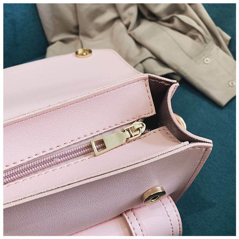Teenage Girls High Quality Leather Backpack