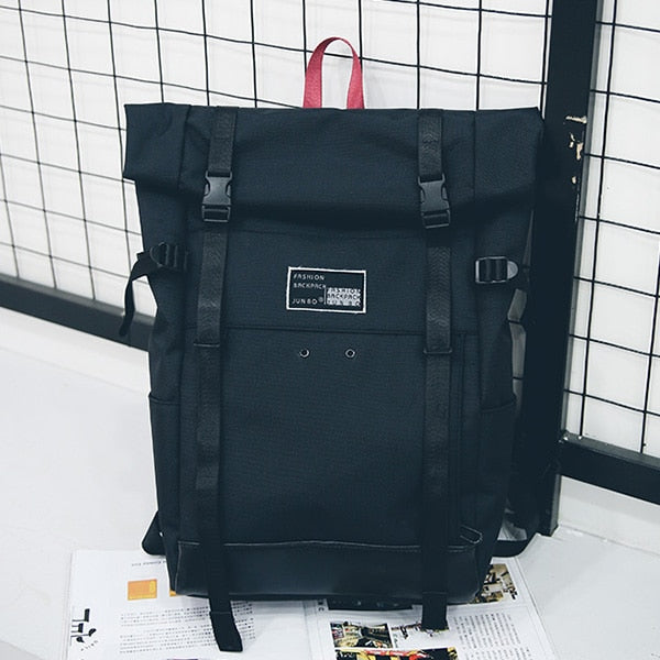 Trendy Double Shoulder Backpack