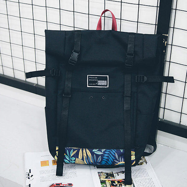Trendy Double Shoulder Backpack