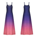 Colors Summer Sexy Boho Bow Maxi Dress