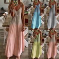 Colors Summer Sexy Boho Bow Maxi Dress