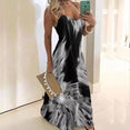 Colors Summer Sexy Boho Bow Maxi Dress