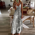 Colors Summer Sexy Boho Bow Maxi Dress