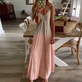 Colors Summer Sexy Boho Bow Maxi Dress