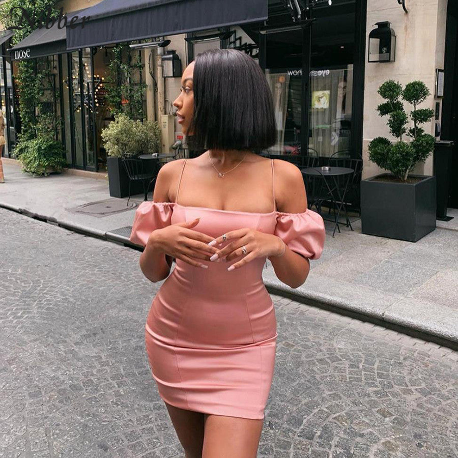French romance party night lace up dress