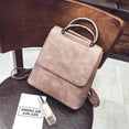 Pu Leather Travel Shoulder Bags For Teenager Girls