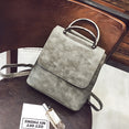 Pu Leather Travel Shoulder Bags For Teenager Girls