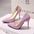 Pointed Toe Patent Leather Wedding Pumps