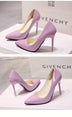 Pointed Toe Patent Leather Wedding Pumps