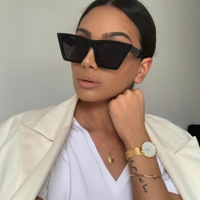 Personalized Cat Eyes Colorful Sunglasses