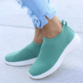 Air Mesh Soft Female Knitted Vulcanized Shoes