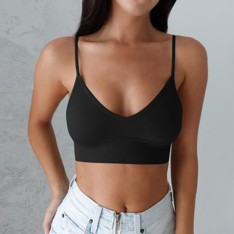 Women Fitness Top Seamless Yoga Bra
