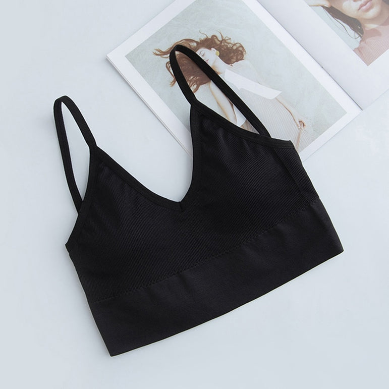 Women Fitness Top Seamless Yoga Bra