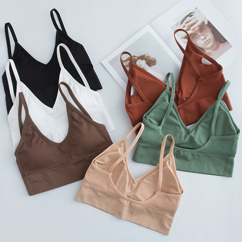 Women Fitness Top Seamless Yoga Bra