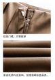 New Women PU Leather Belted High Waist Pants