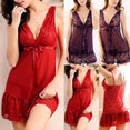 Nightwear Plus Size G-String Sexy Lingerie Dress