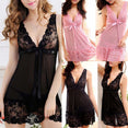 Nightwear Plus Size G-String Sexy Lingerie Dress