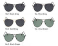 Polarized Vintage Aviation Sunglasses