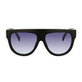 Flat Top Oversized Women Retro Sunglasses