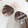 Oversize Square Women Celebrity Sunglasses