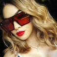 Luxury Brand Fashion Flat Top Sunglasses