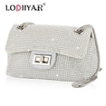Diamonds Rhinestone Shoulder Bags