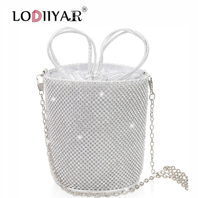 Diamonds Rhinestone Shoulder Bags