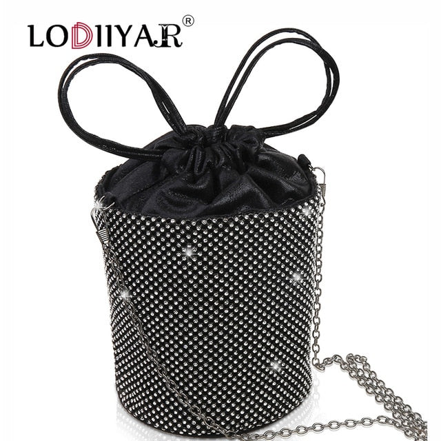 Diamonds Rhinestone Shoulder Bags