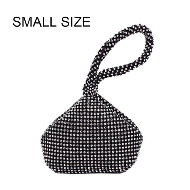 Diamonds Rhinestone Shoulder Bags