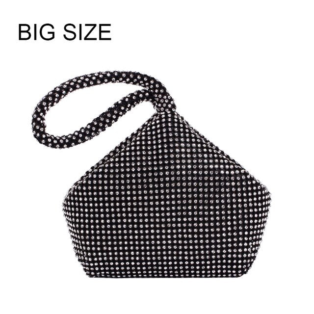 Diamonds Rhinestone Shoulder Bags