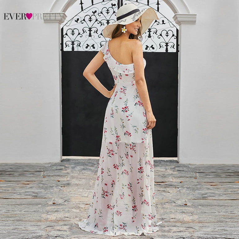 Elegant Evening Long A-Line Off Shoulder Dresses