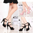 Open toe women pumps female high heels